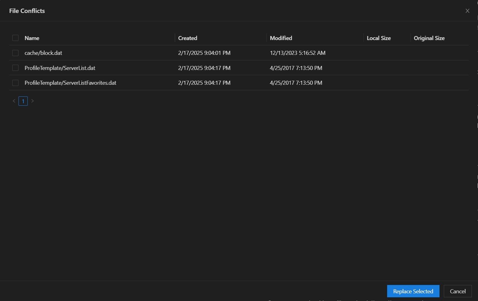Launcher File Validation